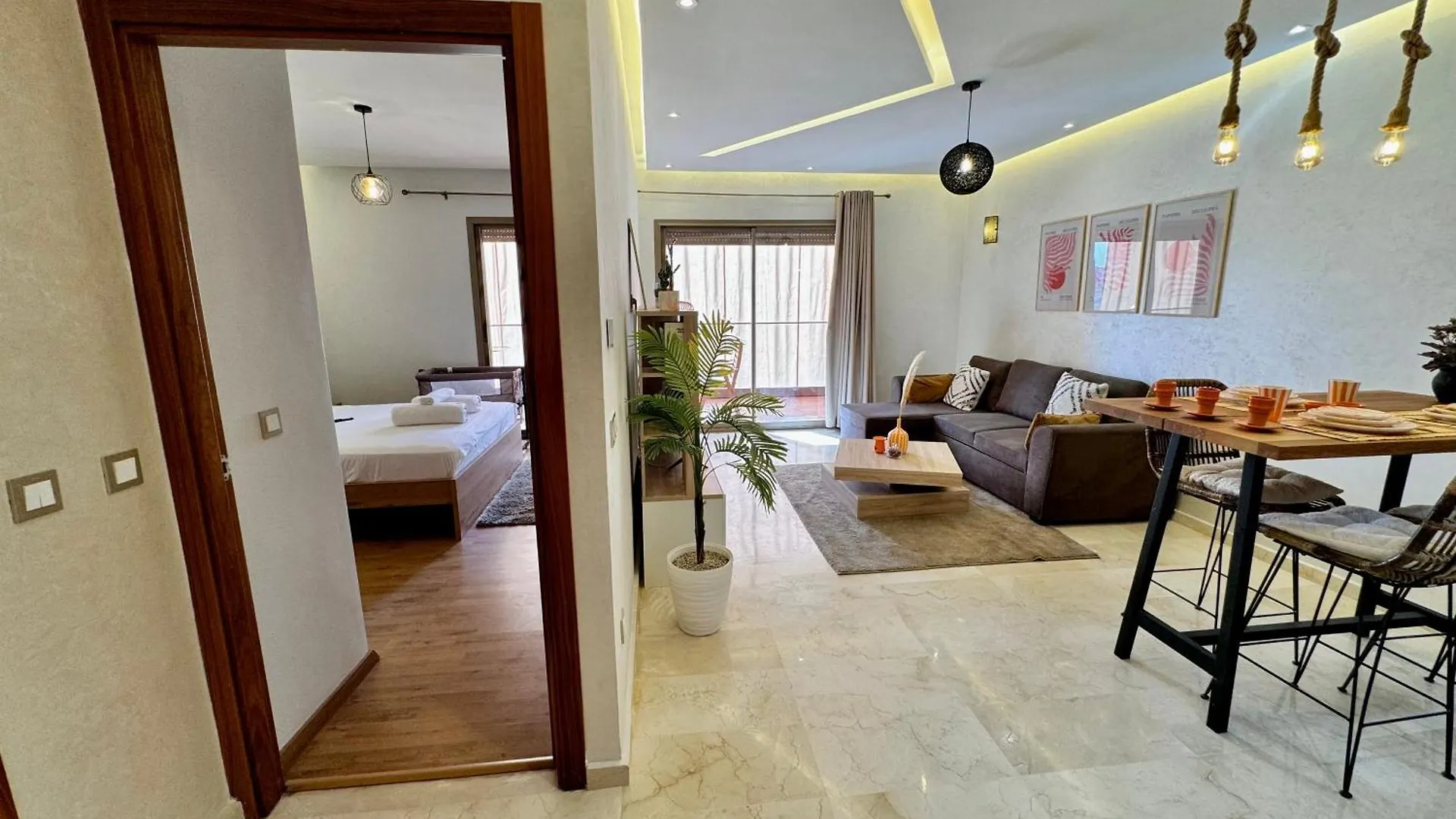 Pearl Garden Studio Cosy Lux Elegant Sunny Terrace Piscine Marrakesh 0*,
