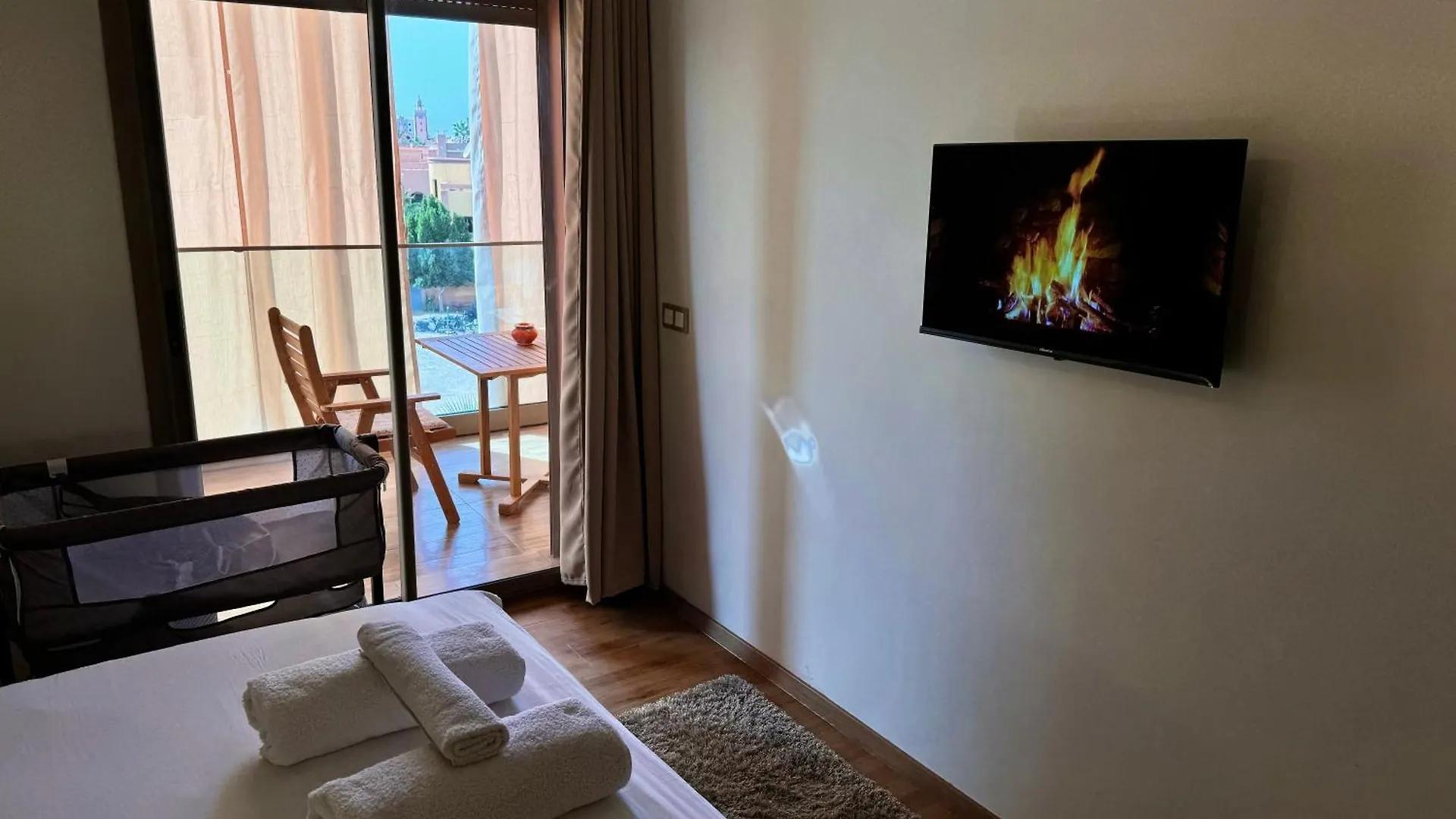 Apartment Pearl Garden Studio Cosy Lux Elegant Sunny Terrace Piscine Marrakesh Morocco