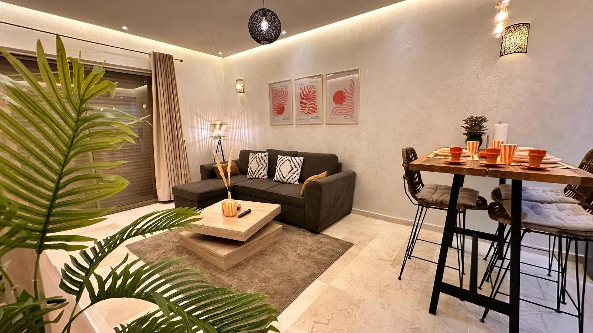 Pearl Garden Studio Cosy Lux Elegant Sunny Terrace Piscine Marrakesh 0*,